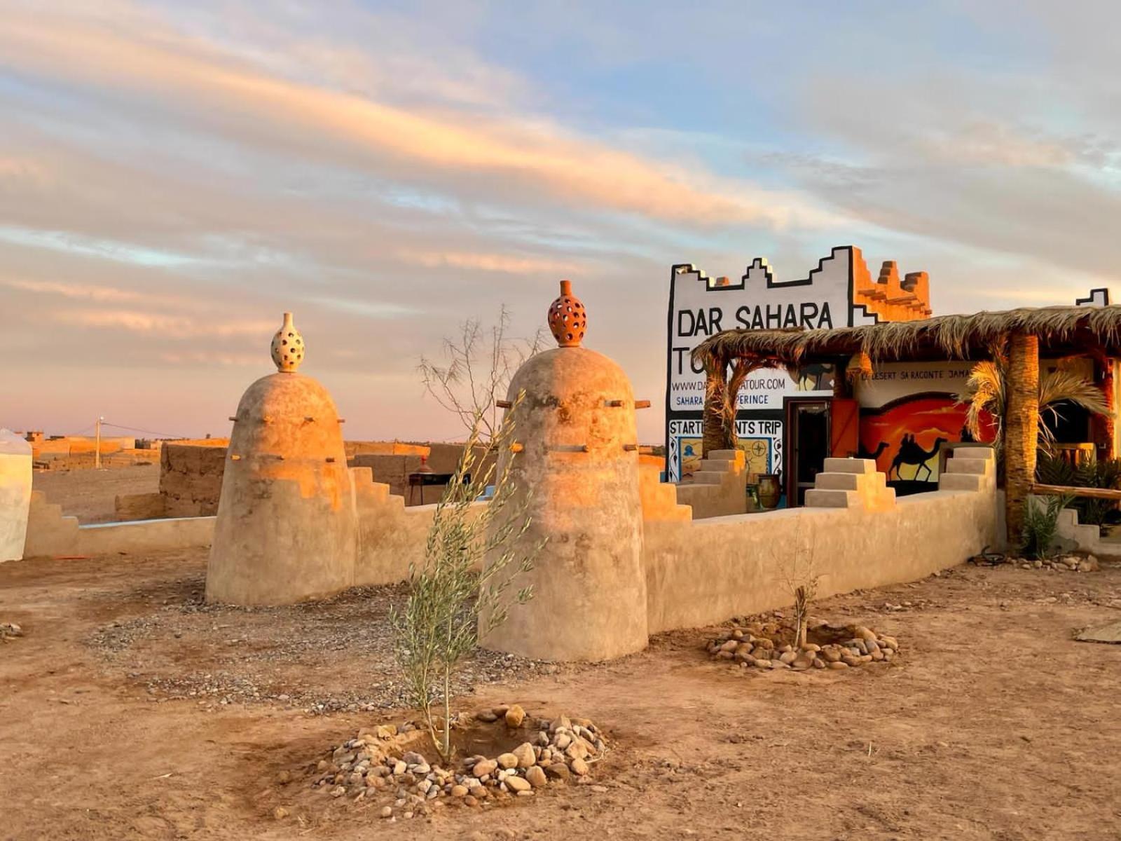 Auberge Kasbah Dar Sahara Tours Mhamid Kültér fotó