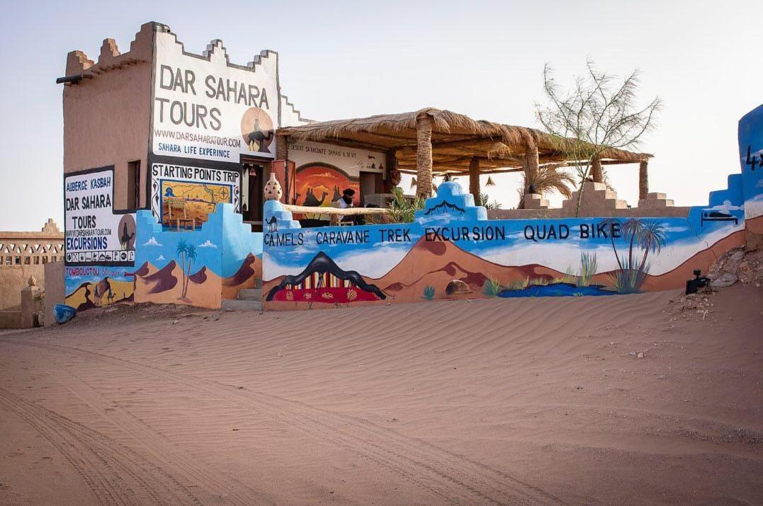 Auberge Kasbah Dar Sahara Tours Mhamid Kültér fotó